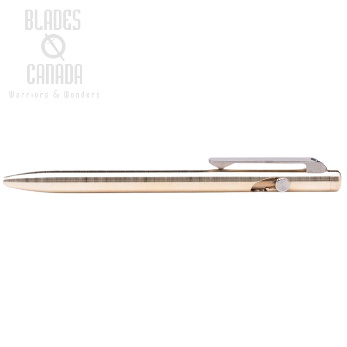 Tactile Turn Slim Bolt Action Pen Short - Bronze (image for) Tactile Turn Slim Bolt Action Pen Short - Bronze